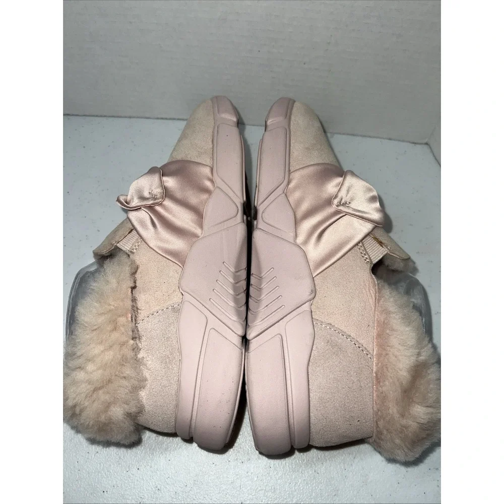 Mark Nason Los Angeles Women's Slip On Shoes Bow Sneaker Shoe Pink Size 8